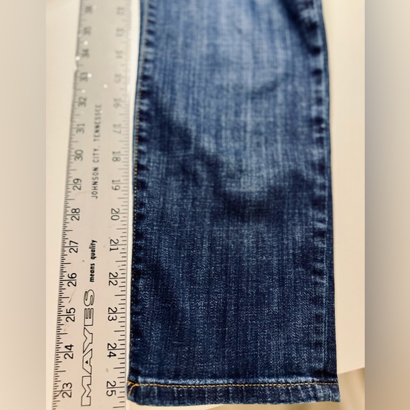 Chico’s‎ Cropped Jeans So Slimming Girlfriend SZ 00/2 Dark Wash Stretch SZ 00/2 - Picture 14 of 16